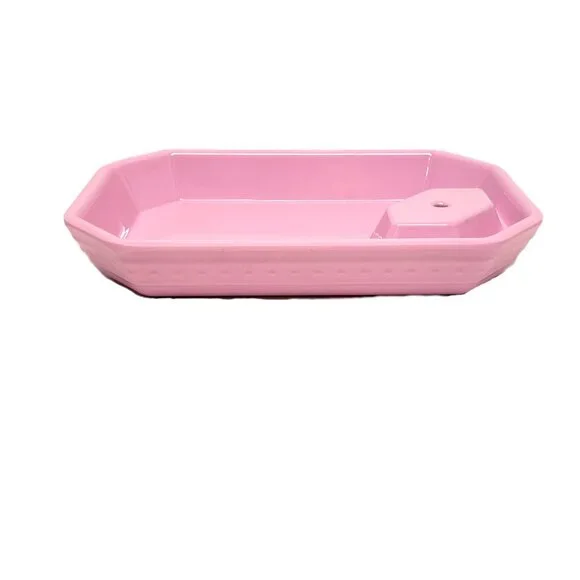 Nora Fleming Set x3 Pastel Melamine Dainty Dishes MEL07 Lot 2020 Dish Green Pink - Picture 5 of 10